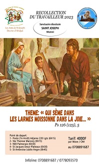 Pèlerinage des amis de Saint Joseph du 22 avril 2023