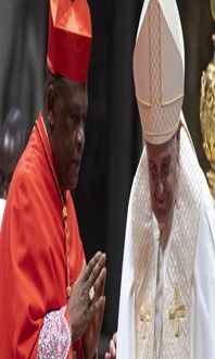 Les hommages du cardinal Ambongo au Pape François