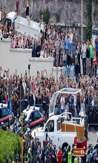 Obsèques du Pape François: le cortège funèbre dans les rues de Rome