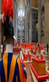 Le cercueil du Pape François sera refermé le 25 avril au soir