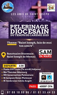 Pèlerinage Diocésain des Amis de Saint Joseph - 04 Mars 2023